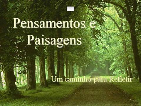 Para refletir nesse Sabado a tarde..