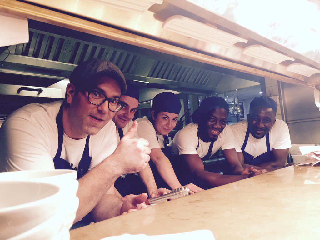 DrakeTheChef's tweet image. The crew for this Saturday night at @BlixenLondon