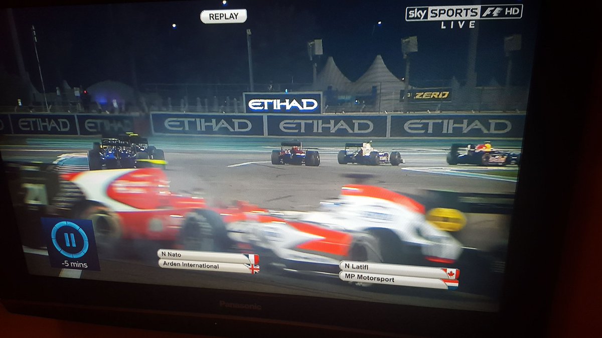 JarrahVenables's tweet photo. So Latifi torpedoes Nato in GP2, but it doesn't warrant a penalty. The stewards must be ex- BTCC or need glasses... https://t.co/O4qf6XWFa6
