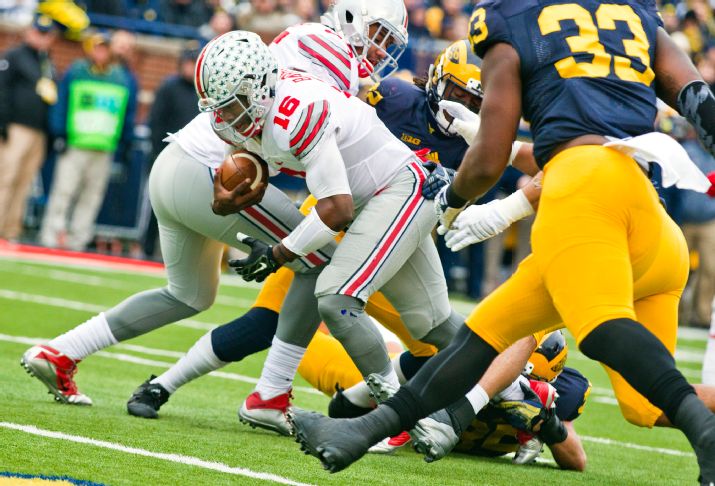 Message sent at the Big House.

Ohio State pounds Michigan 42-13, beats its rival for 11th time in last 12 years.