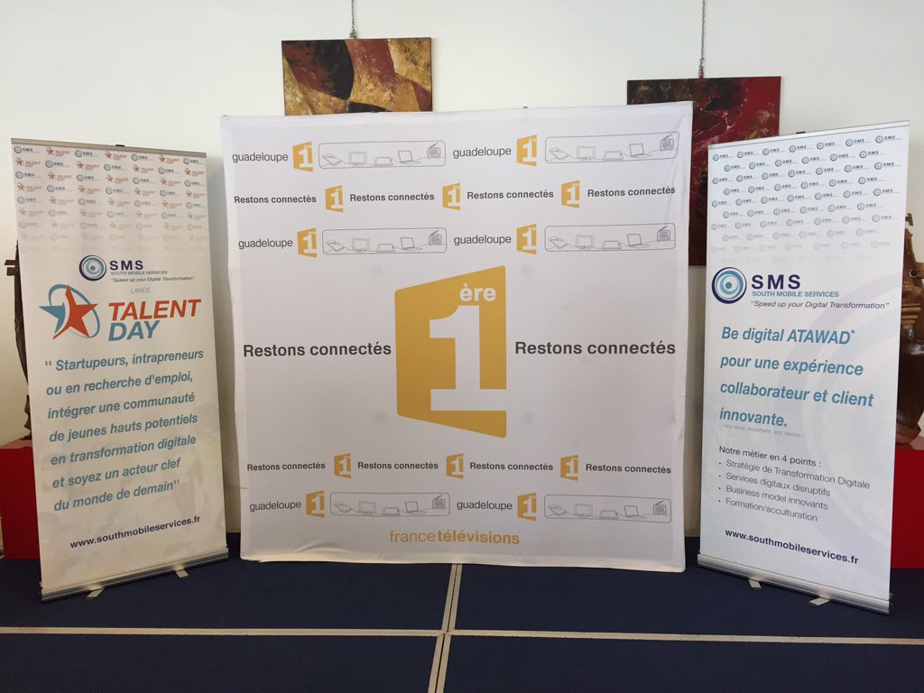 alaindolium's tweet image. @TALENTDAYbySMS merci à Guadeloupe 1ère d&apos;avoir rejoint le pool de partenaires ainsi que la fondation Blandin