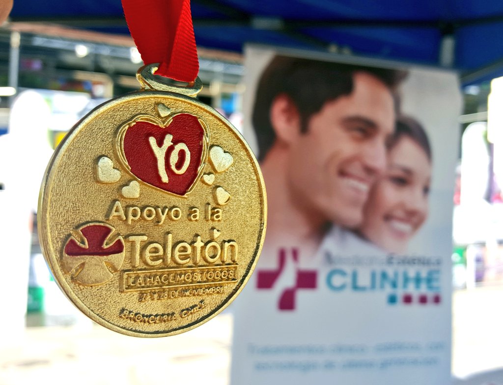 ClinEstetica_cl's tweet photo. Gracias #twitterossolidarios por el presente! MUY FELICES de aportar con nuestro granito! #Teleton2015 #Familiaton https://t.co/DBGCGiv9EH