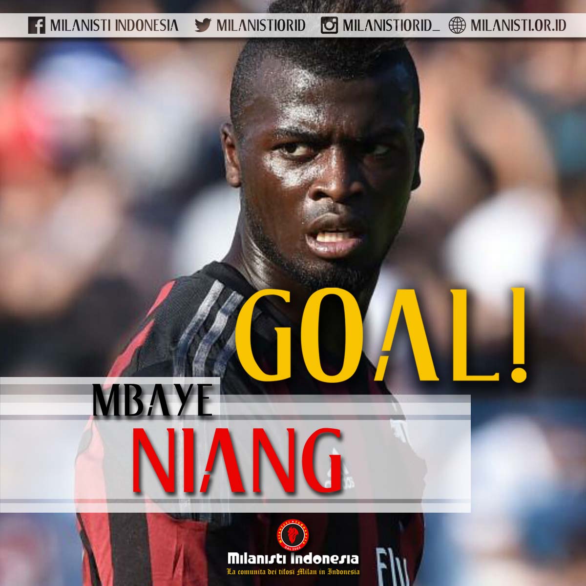 GOALLLLLLLLLLL Niaggggg 3-0 #Forzamilan