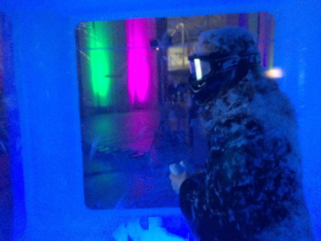 fun4eventsuk's tweet photo. Fun in the blizzard cubes tonight.... https://t.co/IgGBXYF92T