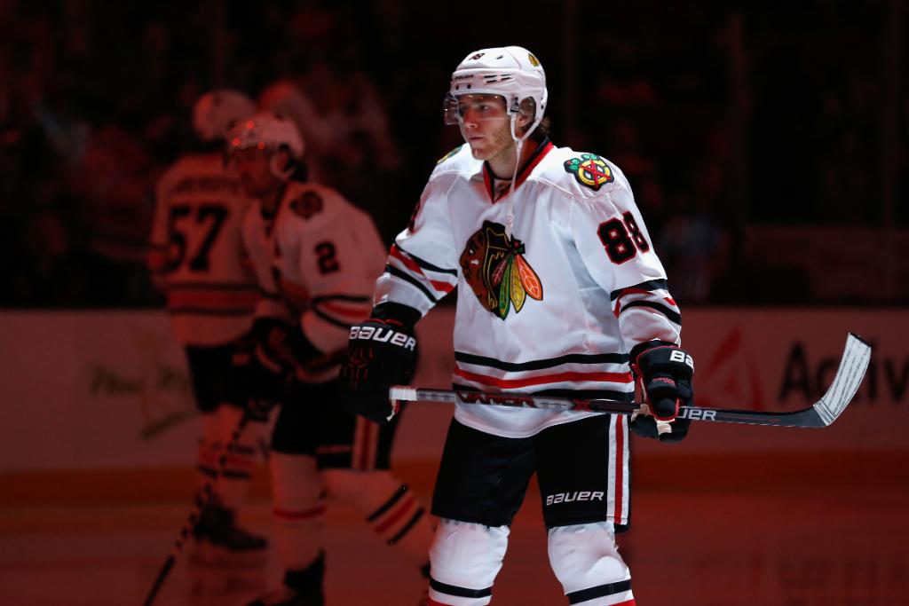 NHL's tweet photo. .@88PKane has tied the American point-streak record and looks to break it tonight. https://t.co/hUrLfH6hKp https://t.co/GbfTA8efcf