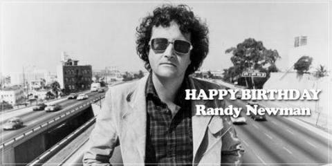 Happy birthday RANDY NEWMAN! He did the score for every animated movie you\ve ever watched (slight exaggeration). 