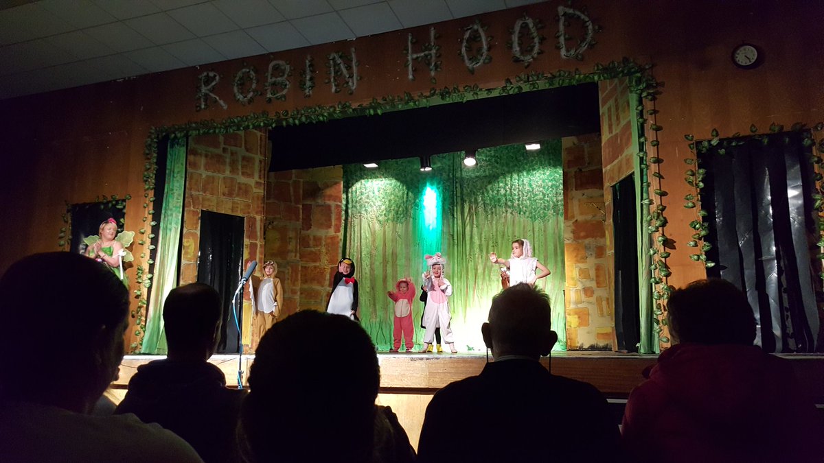 Evening away from the Black Friday mania! Watching my girls in their 1st panto! So proud.