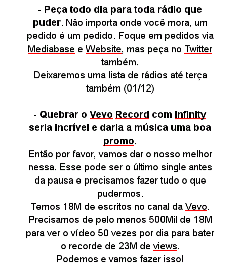 FTMBRASIL's tweet photo. #1DInfinityProject!!!
Links até terça!
Desçam nesse tweet para updates!
ESPALHEM!
#MTVStars One Direction https://t.co/eQm20lTPlt