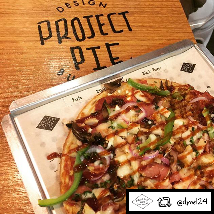 projectpie's tweet photo. So cheesy, so saucy & so good! #ProjectPie #DesignBuildEat #Pizza #MyProjectPie https://t.co/Q78jKqscIt