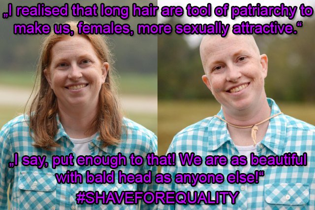 EHolesz_PL's tweet photo. #KSW33 #shaveforequality #ShaveForFeminism https://t.co/LaCrjaGDvh