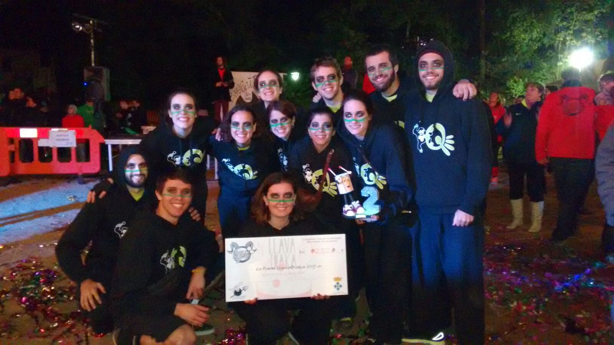 I... 2n premi al 1r Concurs de Llavaneres! Gràcies, gràcies, gràcies!!!!! #Llavatraka #Llavatraka15 #QuilomboHoFaBé