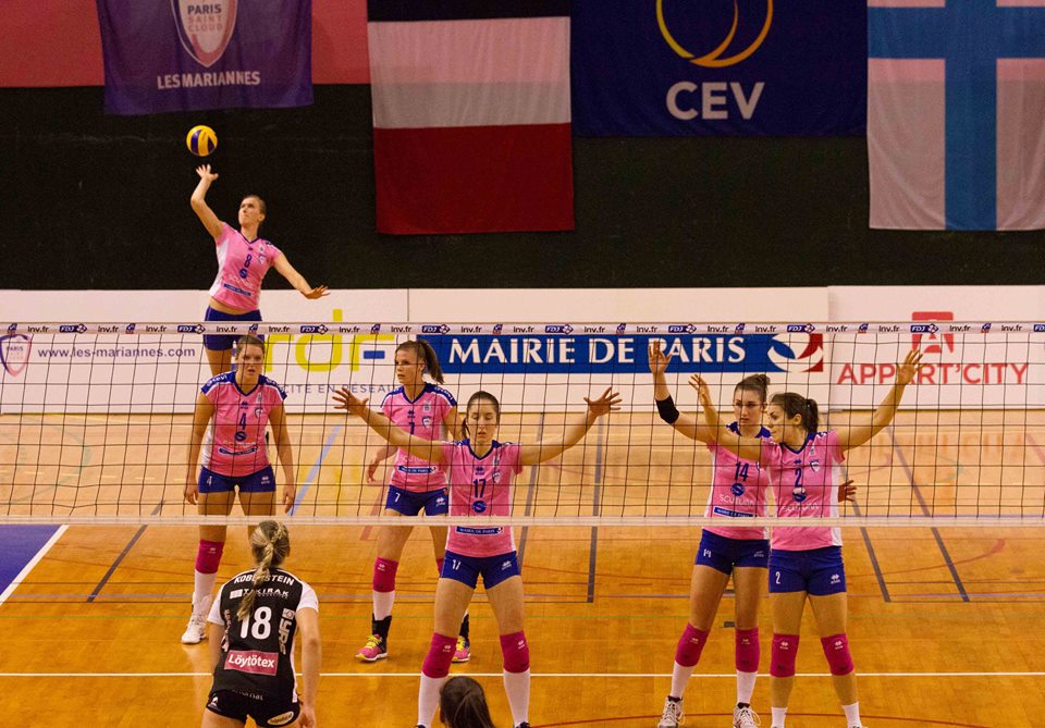 FRA W: <a href="/LesMariannesSF/">Les Mariannes</a> 6 out of 6, <a href="/rccannes/">Racing Club de Cannes</a> in good mood #volleyball #all4volleyball bit.ly/1MWR8kI