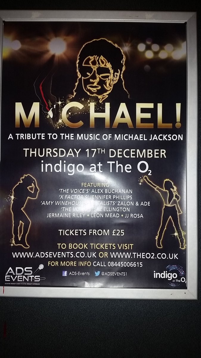 GemBobSquare's tweet photo. Watching @wailers at IndigoO2 and i see this poster, @jazellington , 100% booking tickets tomorrow. 💜your voice!! https://t.co/Ga85mLrWS9