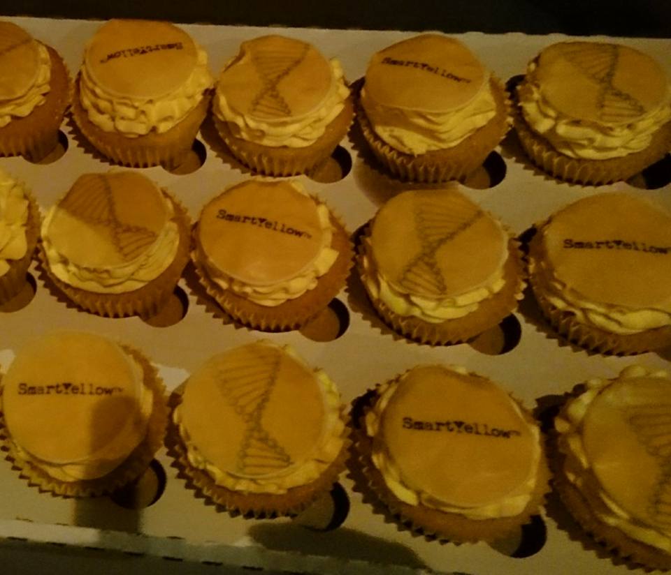 SmartYellowtm's tweet photo. Signing copies of #SmartYellowTM at the book launch last night in #Manchester And cakes. https://t.co/7LANTaX0Np