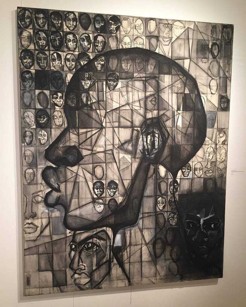 Kehindilla's tweet photo. Profile Of A #Charcoal Gawd #oluseye #BAND #blackartistsnetworksindialogue #soloexhibition… https://t.co/oSxWqkBiYd https://t.co/weTHJWedJm