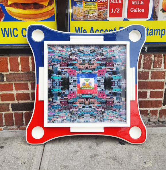 inezsuen's tweet photo. Bien Conectao Port-au-Prince, domino table #miami designed by @seethrumoney #brooklynnelsons #nooneyouknow #ArtBasel https://t.co/HKIzIsz6nH