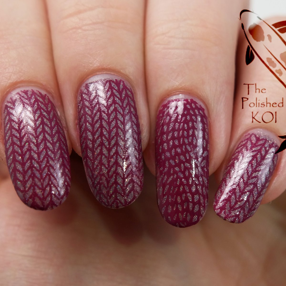Sweater weather calls for cozy nails!
<a href="/FrenzyPolish/">Frenzy Polish</a>  <a href="/messymansion/">messymansion</a> 
thepolishedkoi.blogspot.com/2015/11/stampi…
#nails #nailart #design
