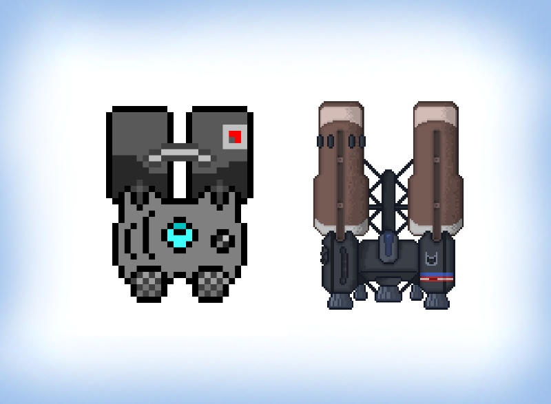WBD_Est's tweet photo. From concept art to a game asset. #pixelart #gamedev #GameMaker https://t.co/UqwKFUUqat