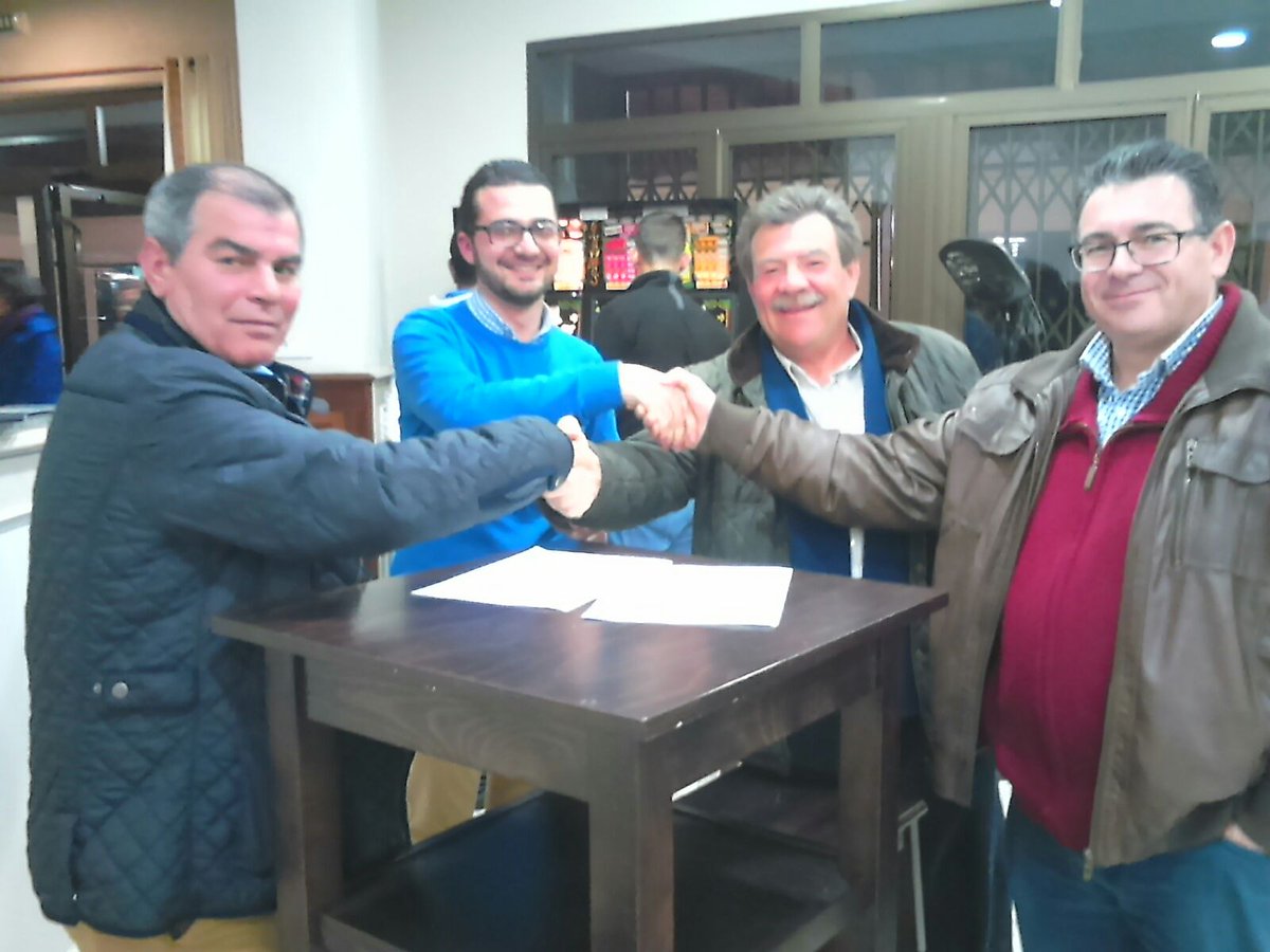 AM_JHS_Hinojosa's tweet photo. Contrato cerrado con Hdad. Veracruz y Esperanza.Sierra de Yeguas(Málaga) para el Jueves Santo. #gracias https://t.co/UItGVk95Fy