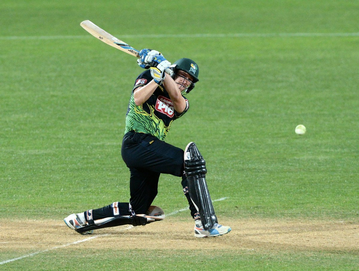 SuperSmashNZ's tweet photo. Boom! First @CDStags 6 comes from Mr @GeorgeWorker! Make that 2, back to back off Ish Sodhi! #CSvNK #GPSuperSmash https://t.co/68l7pWSkHo