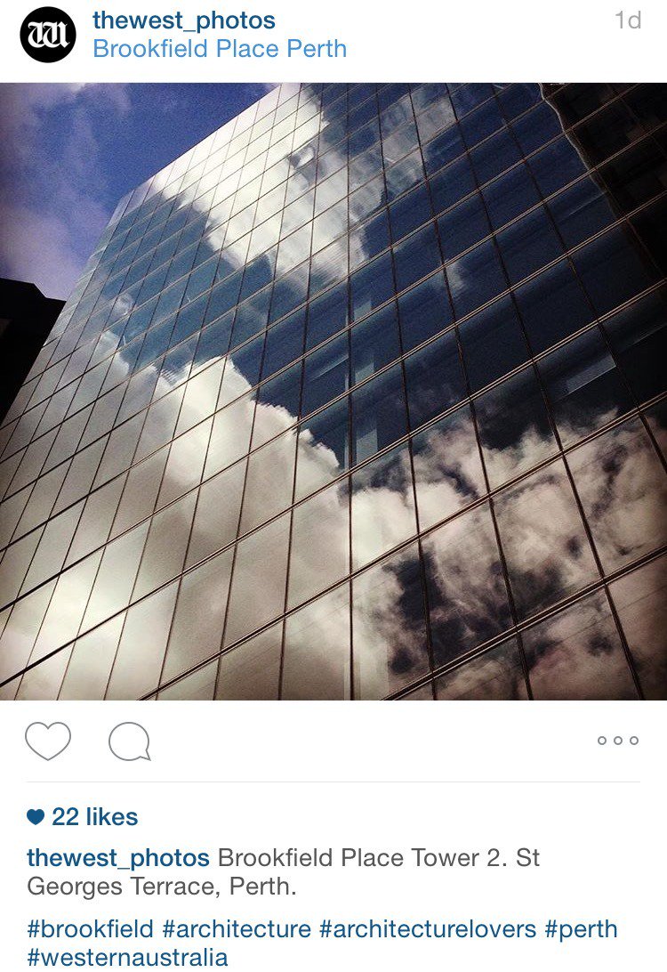 BrookfieldPlPer's tweet photo. Wow, loving this photo of our new Tower 2 by @thewest_com_au https://t.co/JWWldrNOd3