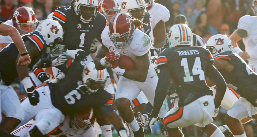 espn's tweet photo. Bama can book that trip to the ATL.

Behind Derrick Henry's 271 yds, Tide takes #IronBowl with 29-13 win at Auburn. https://t.co/nnUibE4spt