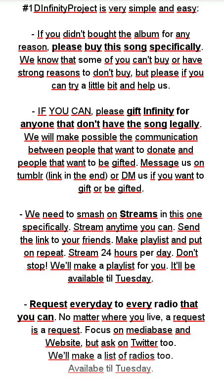 FTMBRASIL's tweet photo. @FTMBRASIL #1DInfinityProject!
We really want to make this work guys!
Spread it!
#MTVStars One Direction https://t.co/8TB9Pdu6Zu