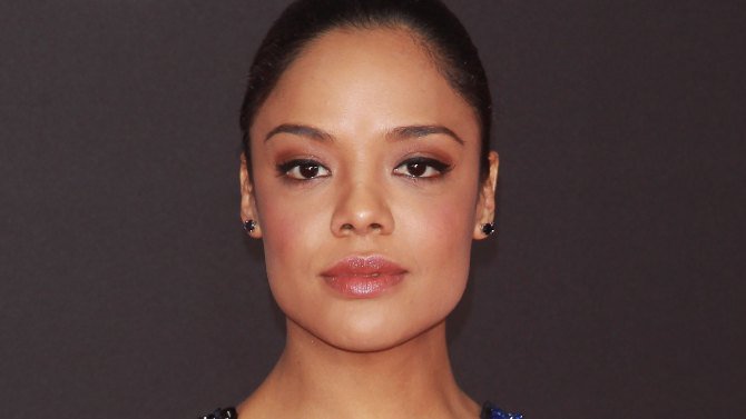 Variety's tweet photo. Tessa Thompson: Singing in #Creed was "frightening and really fun" https://t.co/7gs5ubeNwJ https://t.co/oYvI6RVTWB