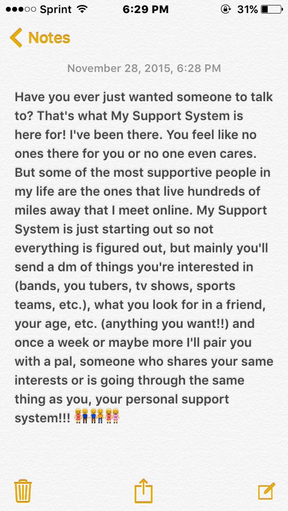 mysupportsystem's tweet image. Let&apos;s start supporting👫👬👭 Rt this tweet to spread awareness and help everyone know they&apos;re loved and supported💟