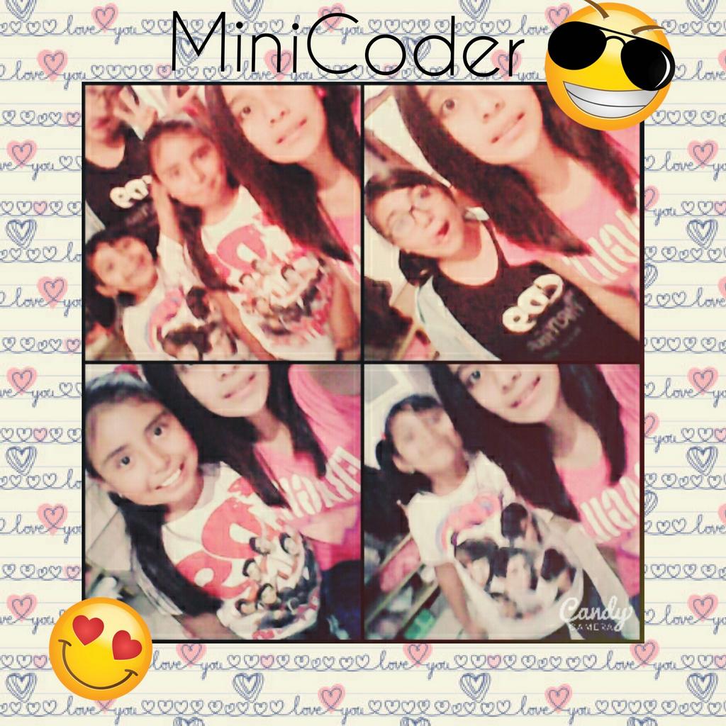 angie_prado1's tweet photo. @somosCD9 @bryanmouque siii Follow Spree nos pondrías muy feliz a mi y a mis primas💕🙊🙈🙉 #MiniCoder https://t.co/DyAuXBIVu8