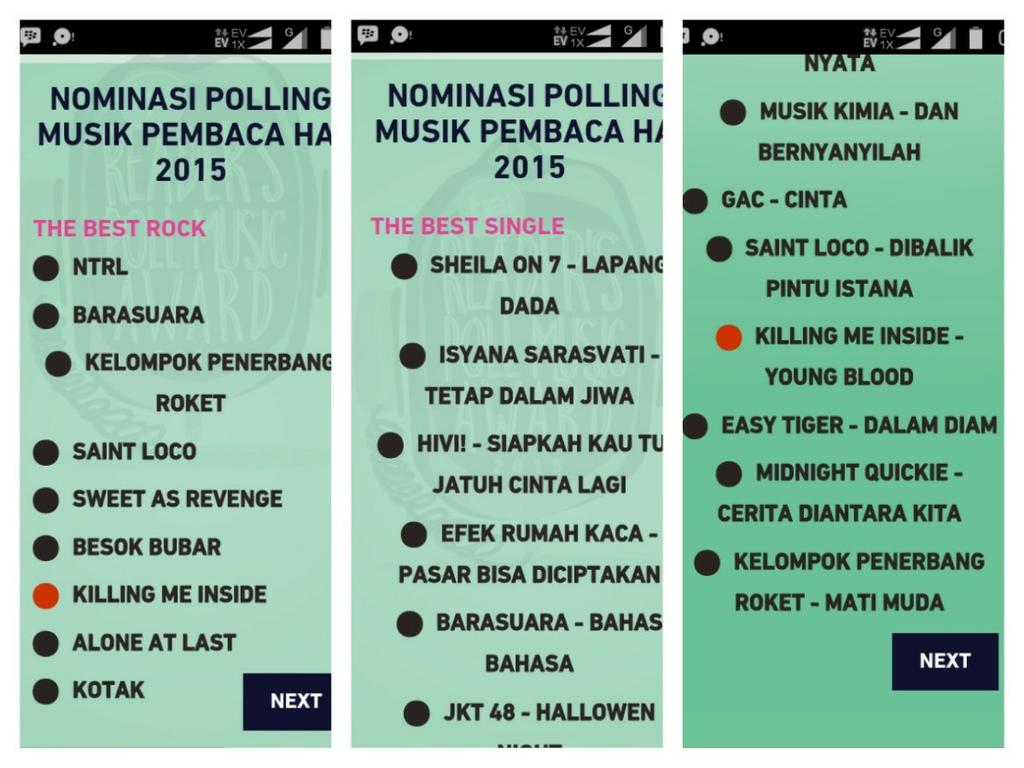 I'm vote <a href="/KILLINGMEINSIDE/">Killing Me Inside</a> for 2 category!!!! \M/ <a href="/virarazak/">Vira.H.Ar'razak</a> <a href="/JosaphatKlemens/">Josaphat Klemens</a> <a href="/Rudyesic/">Rudye</a> <a href="/AnggaTetsuya/">Angga Tetsuya</a> <a href="/puputputceh/">Adi Saputra</a>