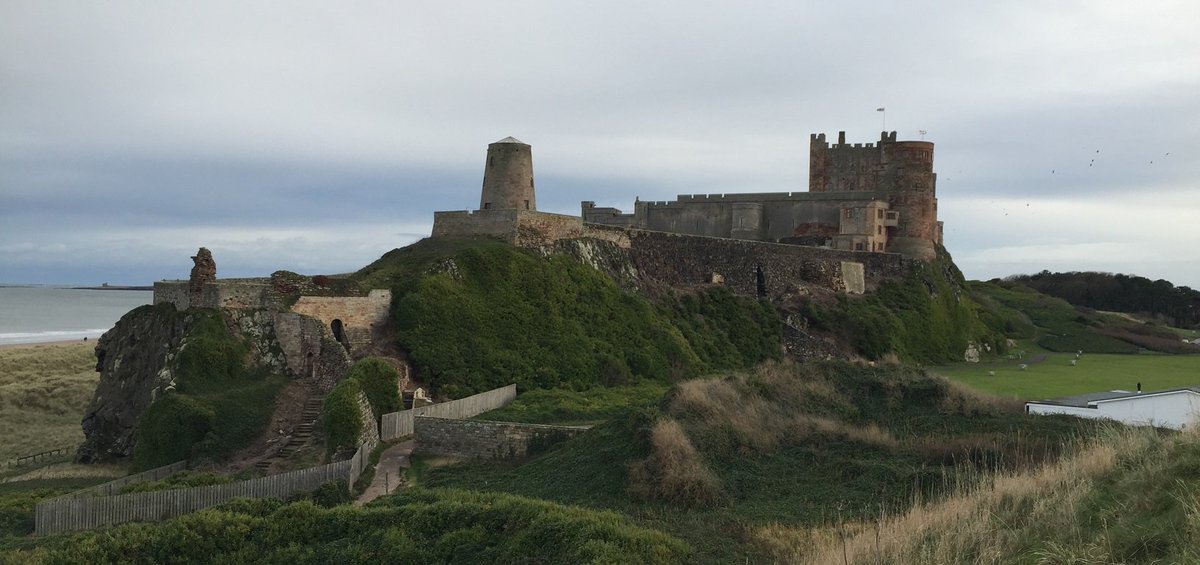 P_Lendermann's tweet photo. .@BernardCornwell - visited #Lindisfarne and #Bamburgh today! Loved it! Can't wait for the next edition of #Uhtred https://t.co/JdiBgQ9ALa
