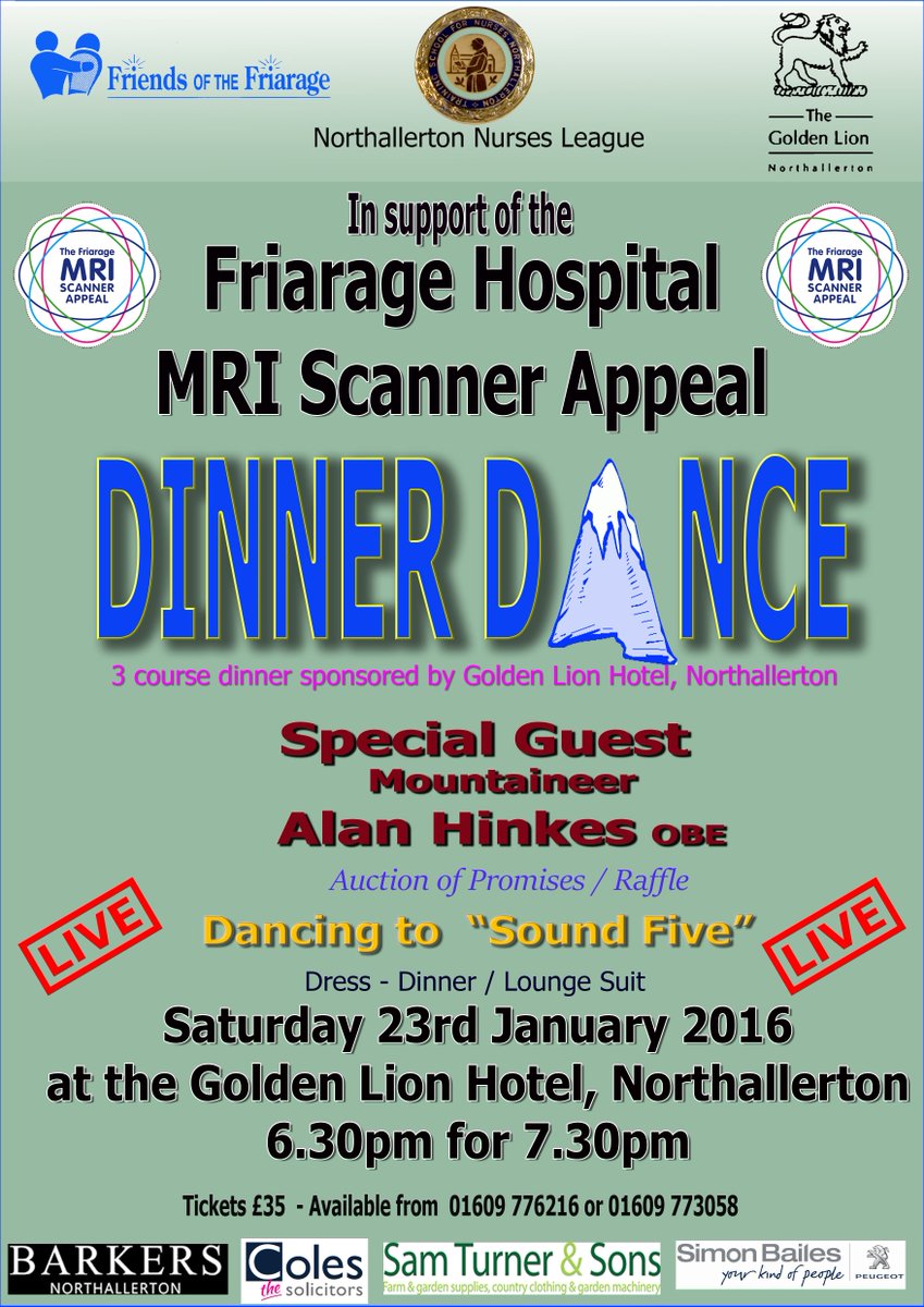 Great event planned to support Friarage hospital scanner appeal.
Come along a see <a href="/alanhinkes/">Alan Hinkes OBE</a>