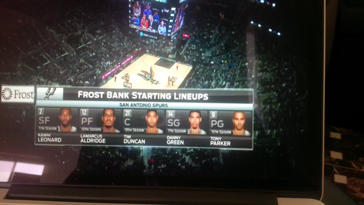 StyleM_photo's tweet photo. Tim #Duncan is back :-) #GoSpursGo #vsAtlanta @spurs #TeamFrance #Australia @beinsports_FR @ATLHawks https://t.co/MGRuSO3JDc