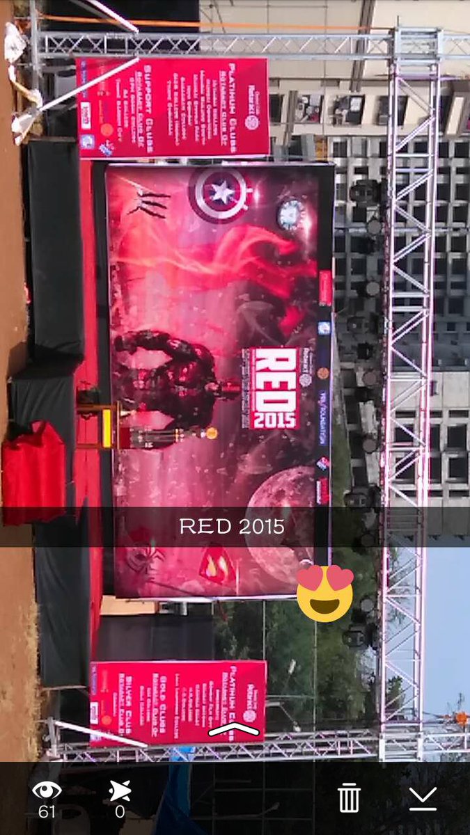 shri_1504's tweet photo. #Red2015 #Zone2A @CaptainAmerica @ViraRiddhi @mdisawala18 @jhahan
RED has officially Began 💜 https://t.co/BXapkOe0DA