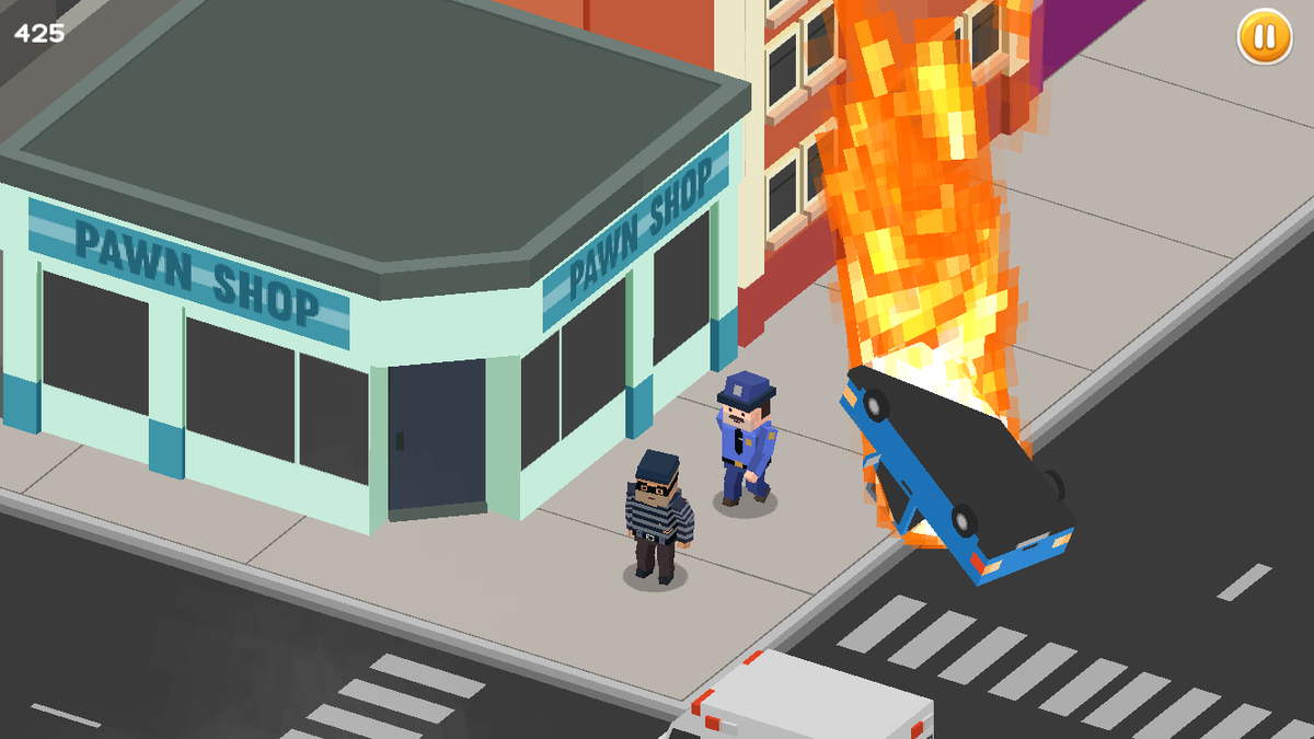 voongames's tweet photo. #Cubictive running from the cops! #indiedev #screenshotsaturday #gamedev https://t.co/d5W7jMVWFB https://t.co/3fkDv6kfqH