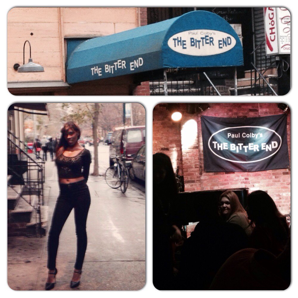 BekaSweet's tweet photo. I had fun today performing live @BitterEndNYC with producer @neddysmithbass! #thevillage #history #smiles 😊🐝🎤🎼 https://t.co/NyRIsmpBJi