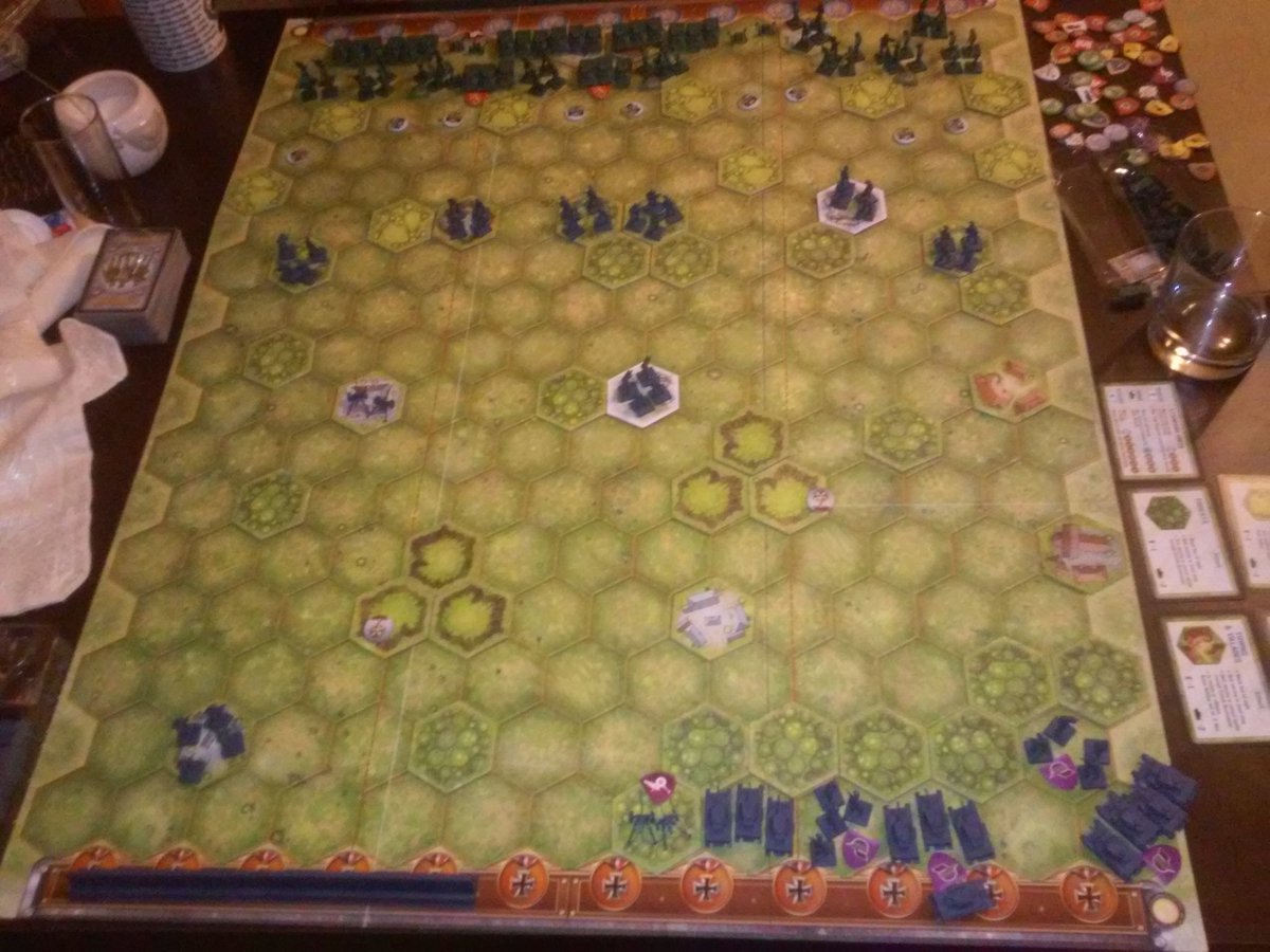 behemius's tweet photo. #memoir 44, today's battle. https://t.co/qDWScvsUl6