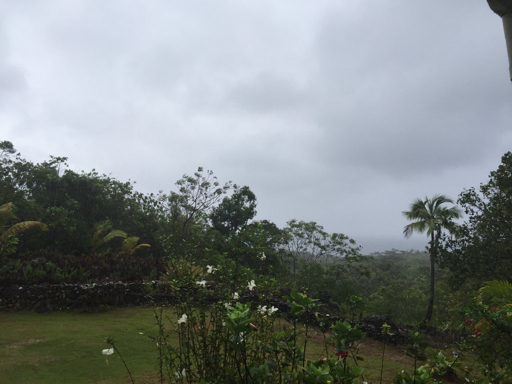 ZoVirtue's tweet photo. Getting pretty bad now in Niue. Boarding up everywhere. Still not officially going to hit for 12hrs ish #cyclonetuni https://t.co/lYOPpsg1W0