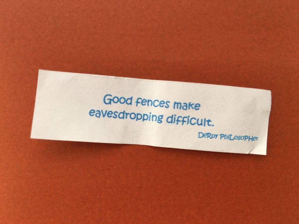derpyphilosophy's tweet photo. #quotes #fences #derpyphilosopher #derpy https://t.co/GAjiSur8OE