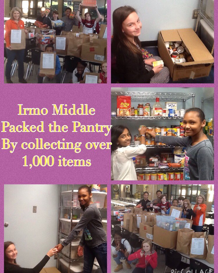 jencook80's tweet photo. So proud of our kids for collecting over 1,000 food items for the community. #serviceandcompassion @LexRich5 https://t.co/WPv3KuwUx7