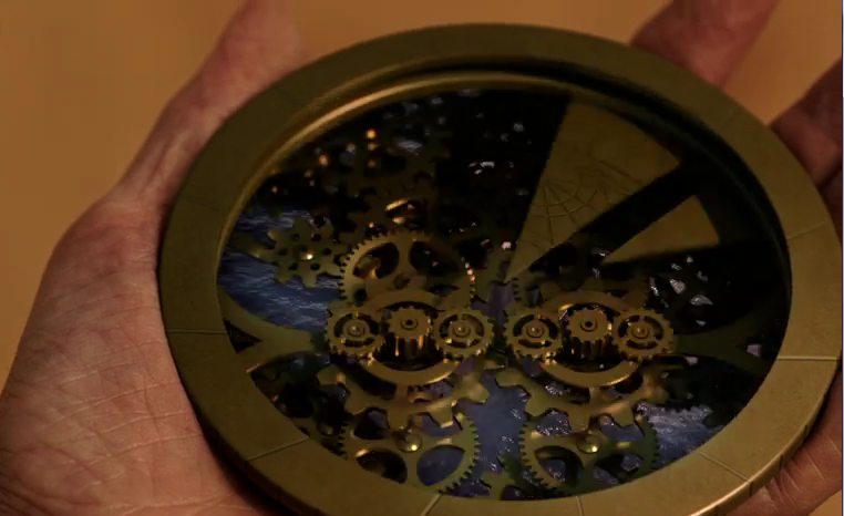 OldLadyBluehair's tweet photo. "It's a puzzle box designed to scare me to death" #ConfessionDial #DoctorWho #HeavenSent https://t.co/WrDy17MTTO