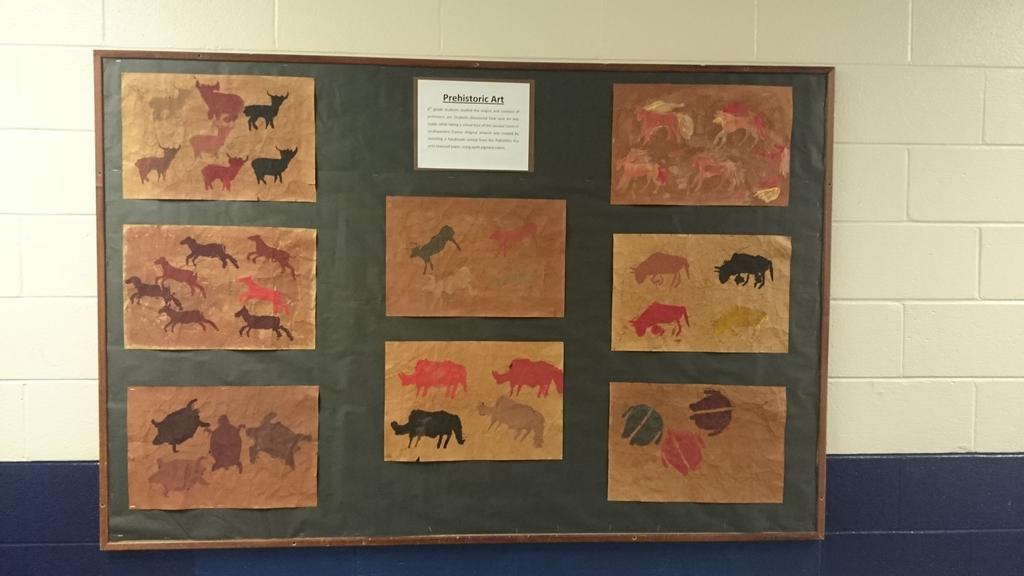 PierGina's tweet photo. Prehistoric art! https://t.co/mpKDPW16vE