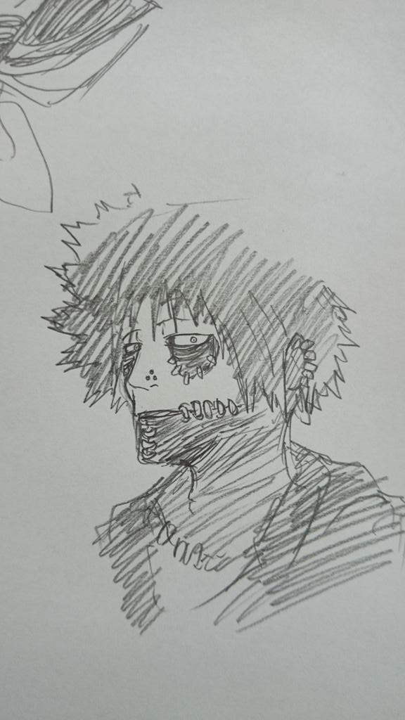 雑な息抜き
#落書き
#僕アカ
#ヴィラン連合 