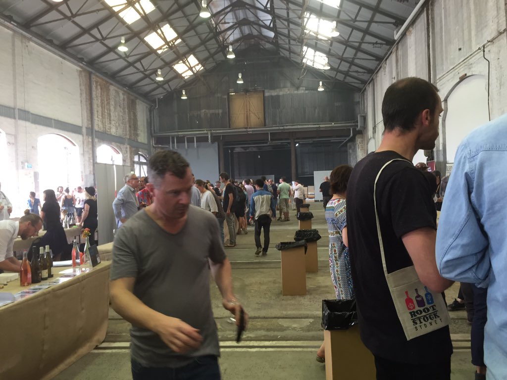 OMG. Love having my cousin as my private guide, wine sommelier.. FAB #rootstock2015
