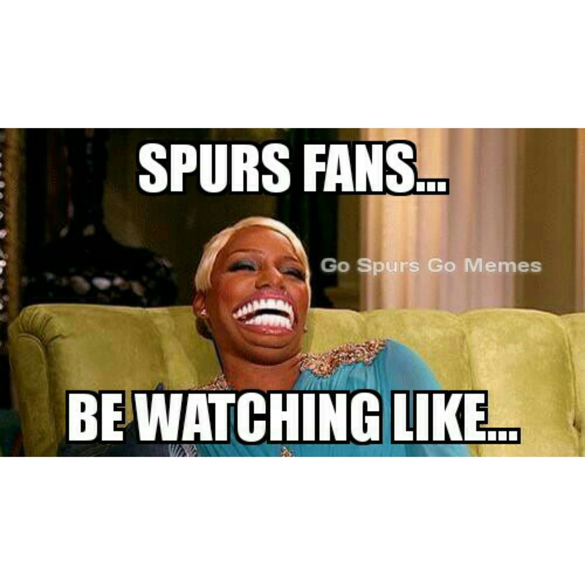 GoSpursGoMemes's tweet photo. Ear to Ear...
#GoSpursGo #Spurs #SpursNation
#vsAtlanta https://t.co/0WbYFaKIyQ