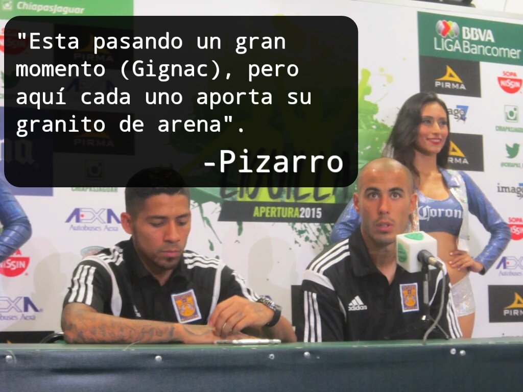 la_u_de_nl's tweet photo. Así declaro Guido Pizarro en conferencia de prensa.
#Tigres #Liguilla #XLaCuarta https://t.co/FcO9gPIqRk