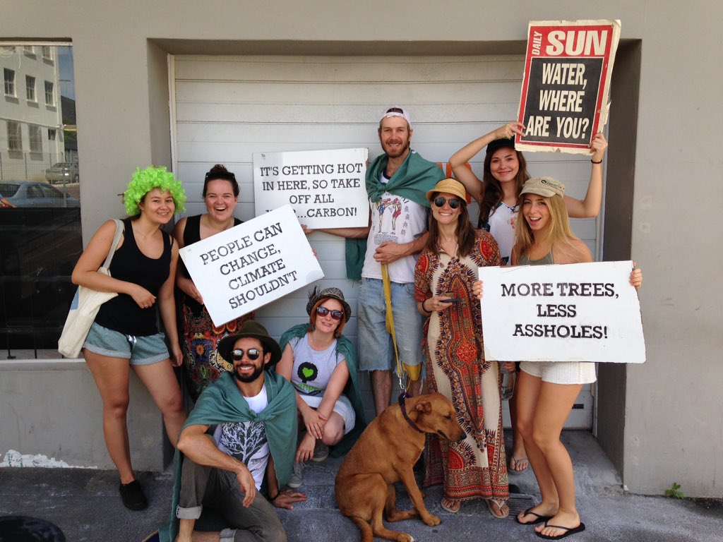 Greenpop's tweet image. Let's ROLL team! @CTClimateMarch