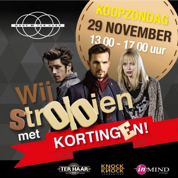 vandaag Koopzondag in Raalte van 13.00-17.00 uur. Voor al uw sinterklaasinkopen.<a href="/TerHaarMode/">TerHaarMode</a>  #gratisparkeren