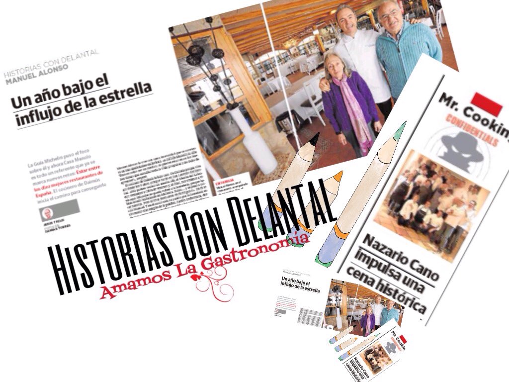 Findes de estrellas. Más allá de la Michelin. En papel, un chef muy especial y en el blog una cena especial. 🕵